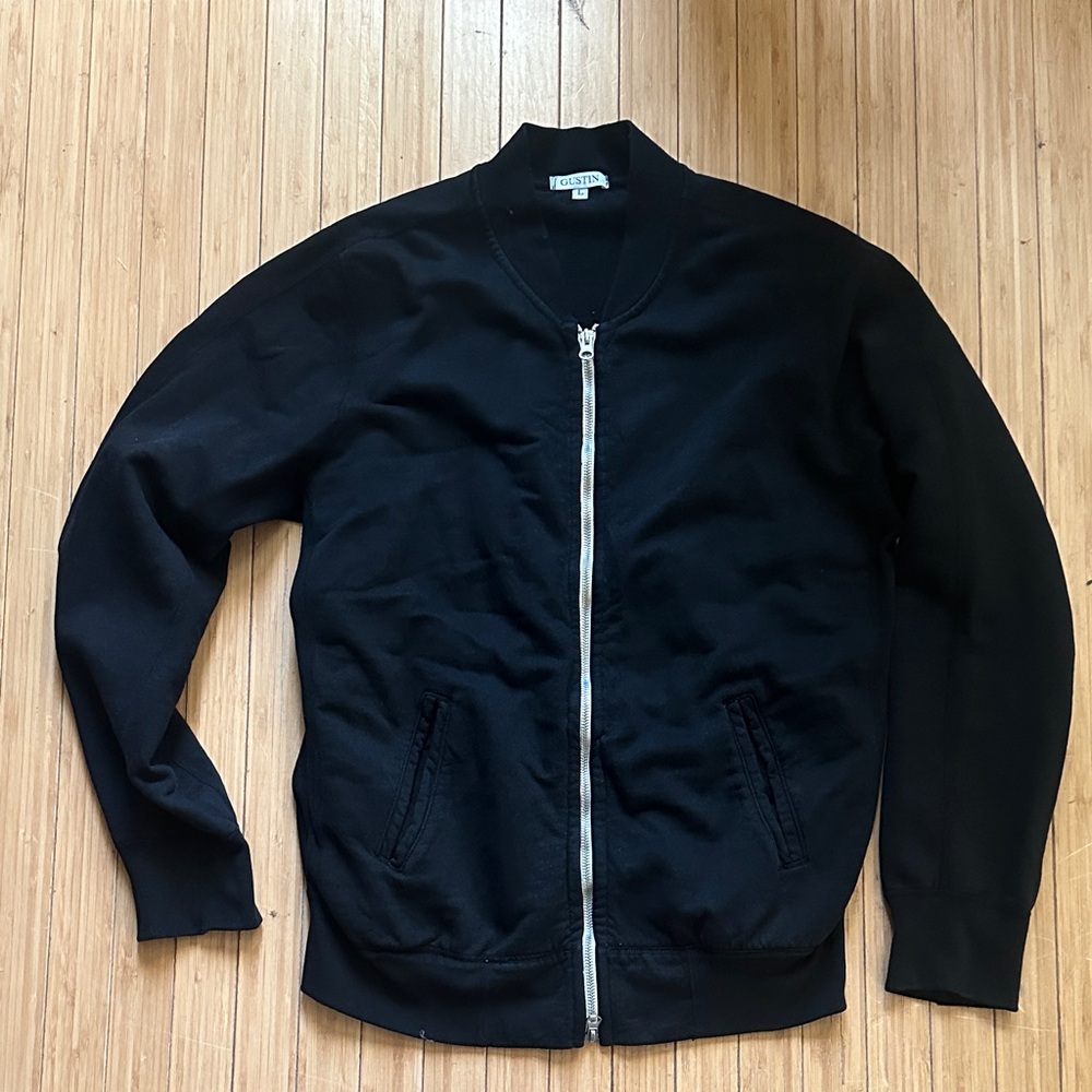Gustin Black Fleece Jacket